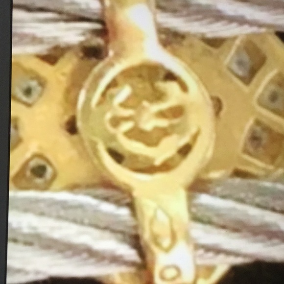 Charriol Cable 18K Gold Diamond Station Bracelet - Picture 6 of 8